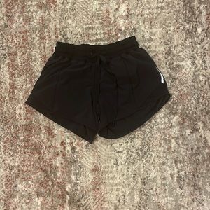 Lululemon black hotty hot shorts (old style with tie on waistband)